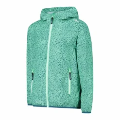 Mädchen Micro gemusterte packable Regenjacke><noscript><img width=