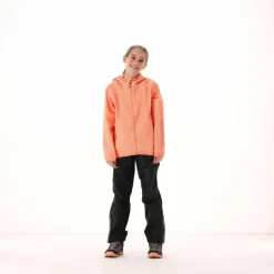 Mädchen Micro gemusterte packable Regenjacke><noscript><img width=