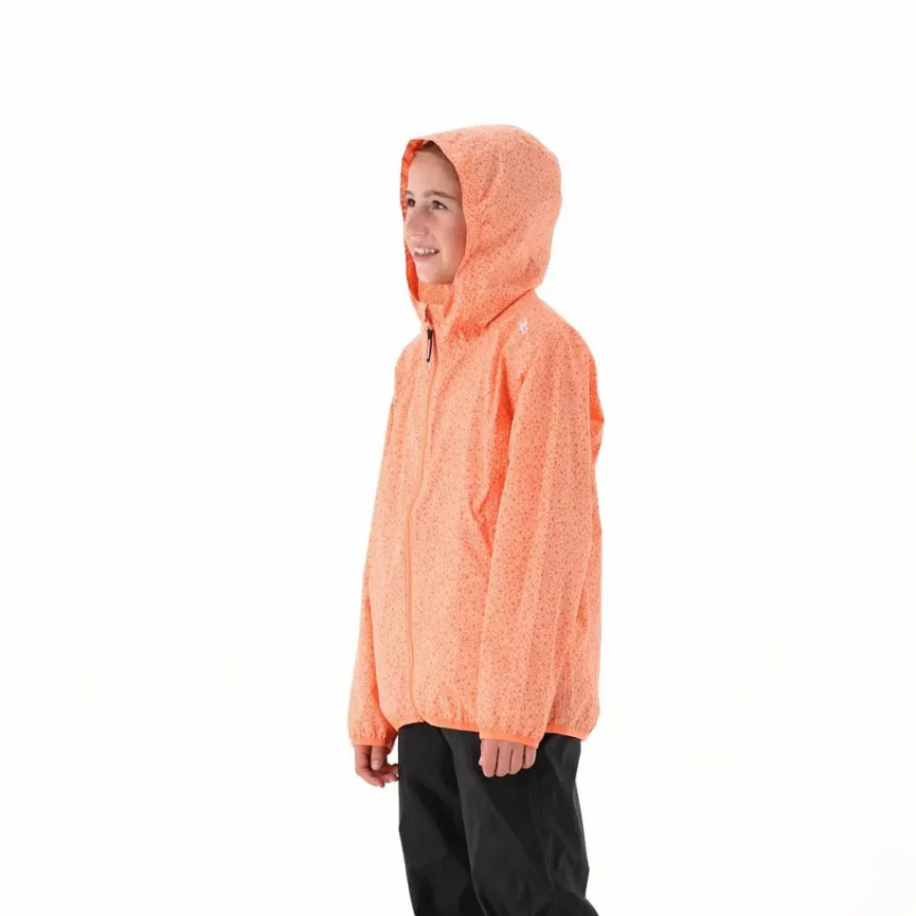 Mädchen Micro gemusterte packable Regenjacke>CMP Sale