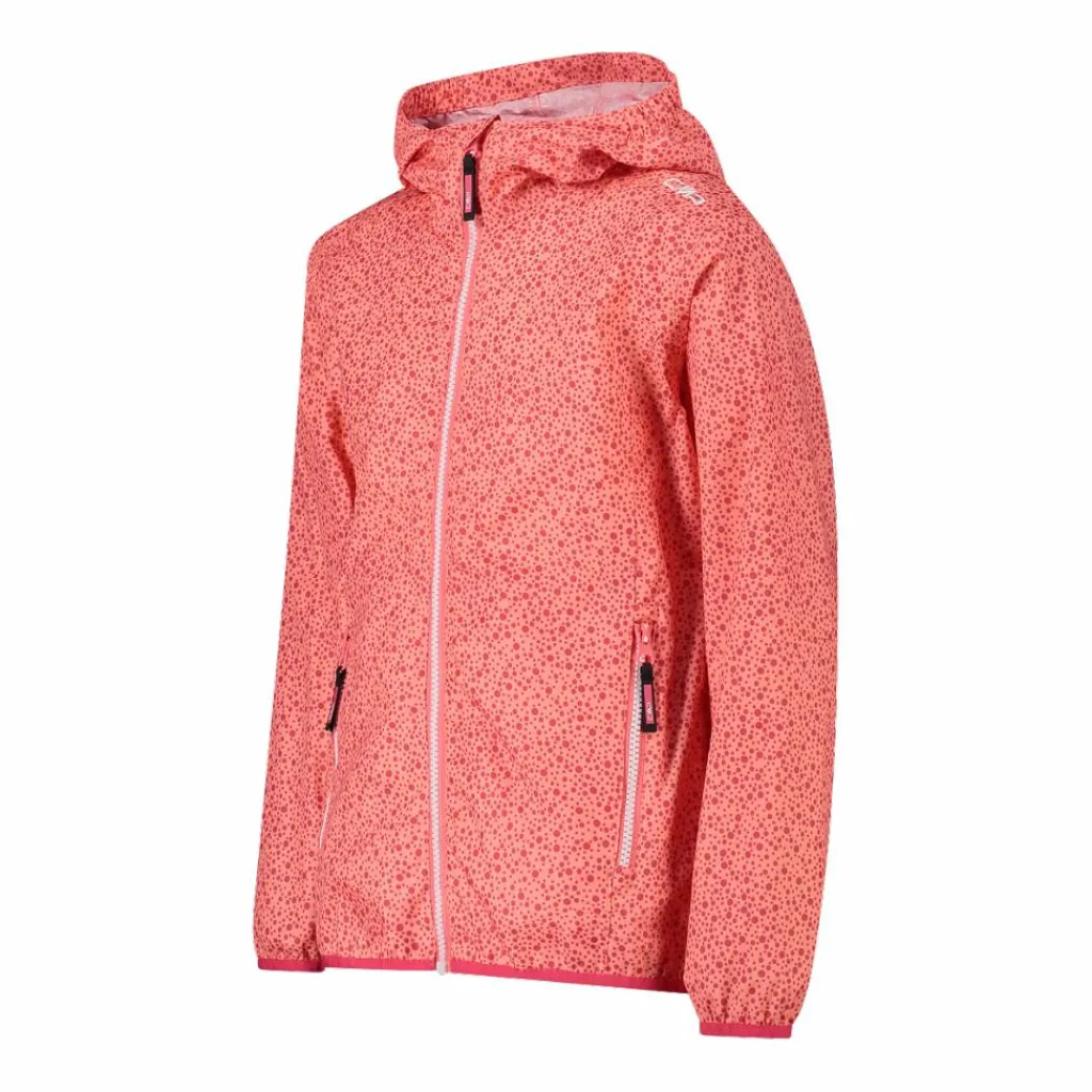 Mädchen Micro gemusterte packable Regenjacke>CMP Sale