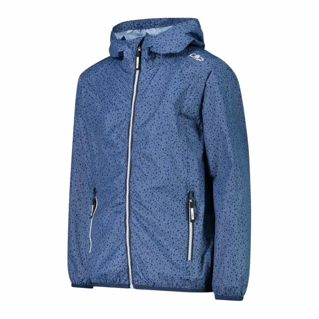 Mädchen Micro gemusterte packable Regenjacke>CMP Sale
