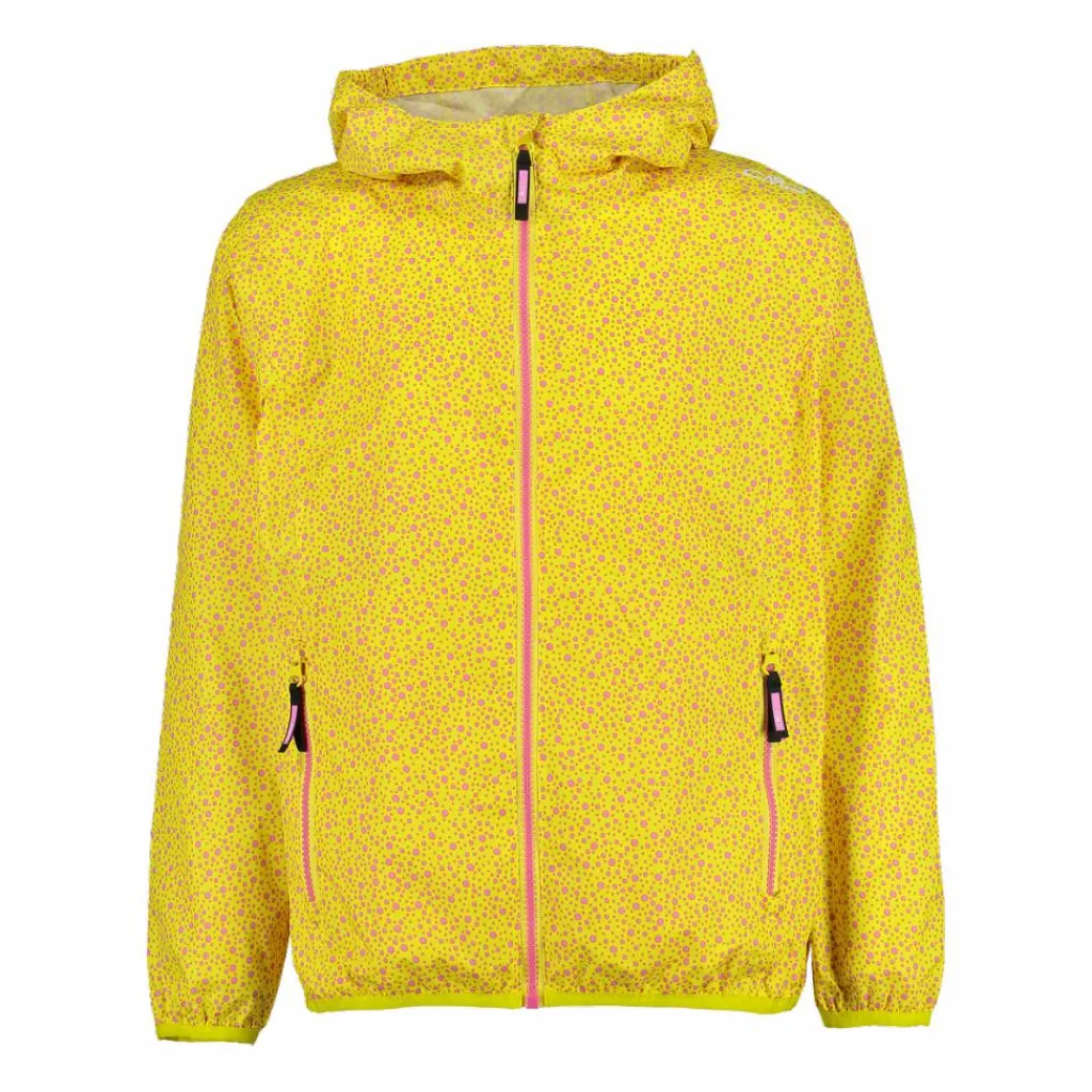 Mädchen Micro gemusterte packable Regenjacke>CMP Sale