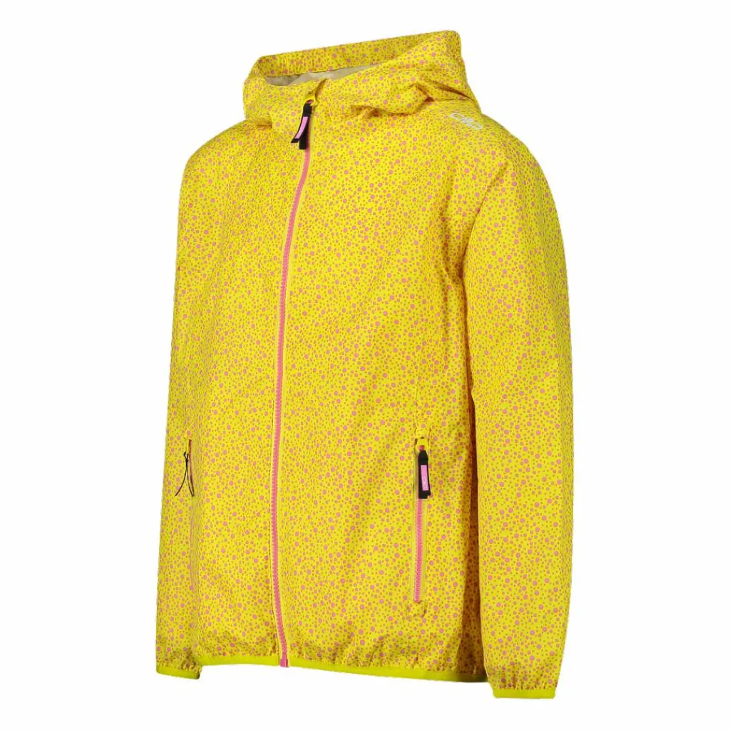 Mädchen Micro gemusterte packable Regenjacke>CMP Sale