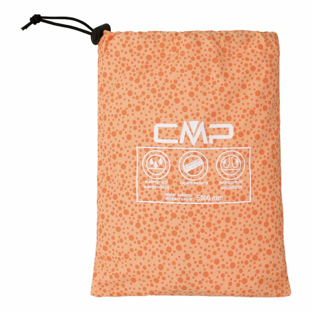 Mädchen Micro gemusterte packable Regenjacke>CMP Sale