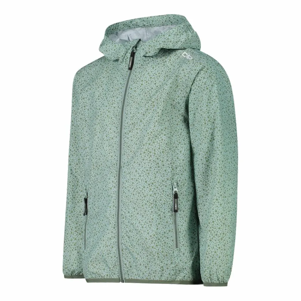 Mädchen Micro gemusterte packable Regenjacke>CMP Sale