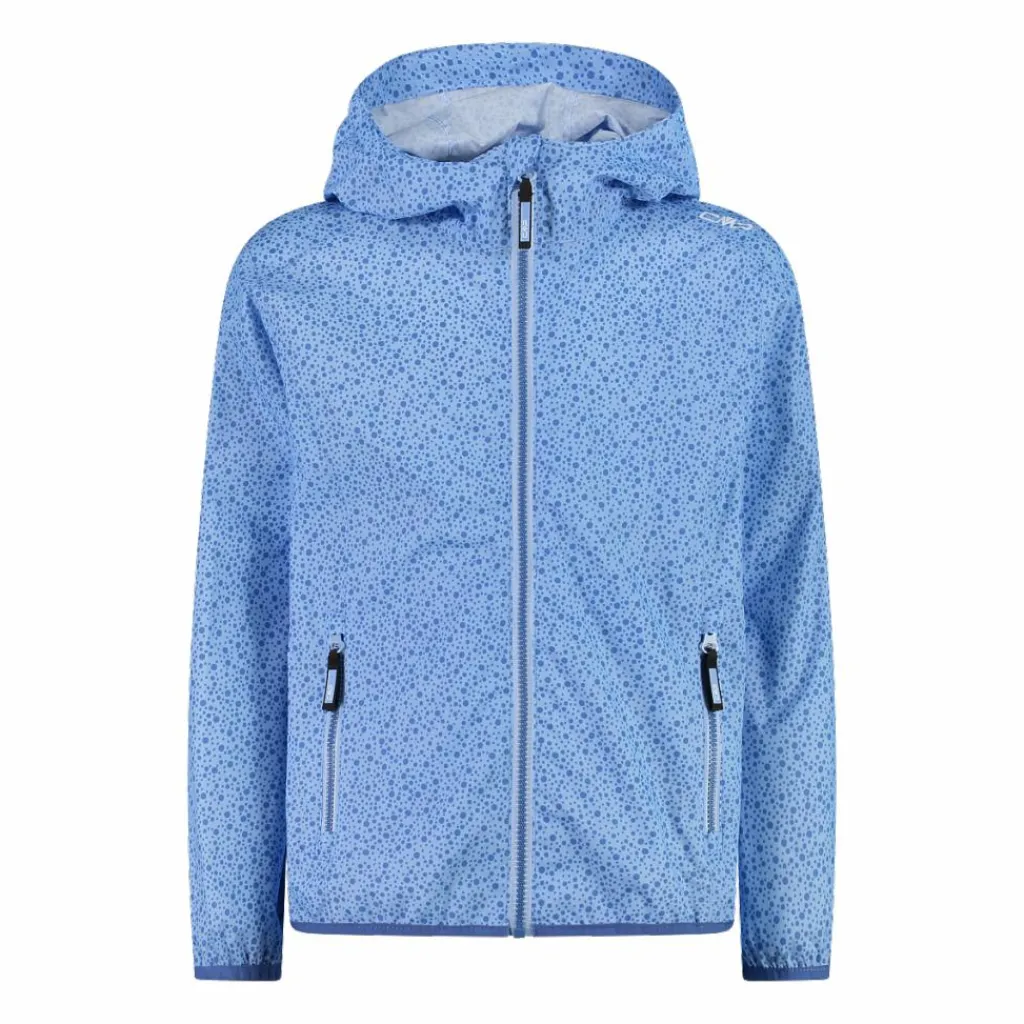 Mädchen Micro gemusterte packable Regenjacke>CMP Sale