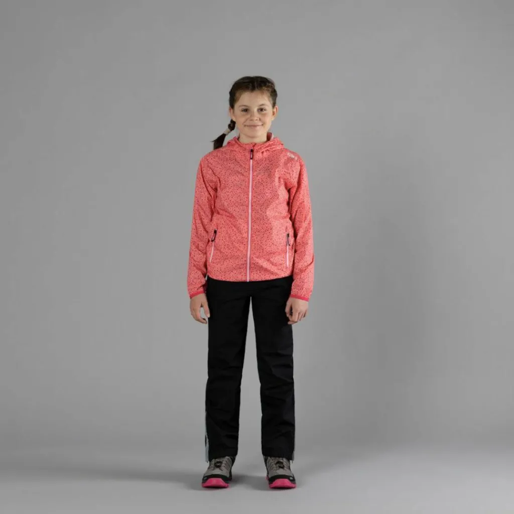 Mädchen Micro gemusterte packable Regenjacke>CMP Sale