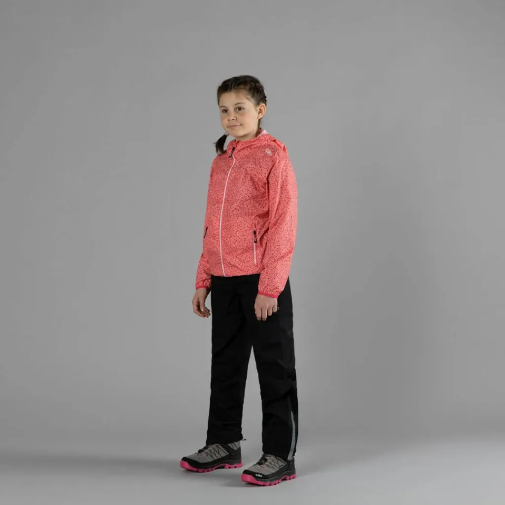 Mädchen Micro gemusterte packable Regenjacke>CMP Sale