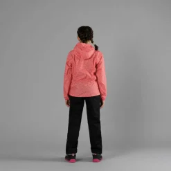 Mädchen Micro gemusterte packable Regenjacke><noscript><img width=