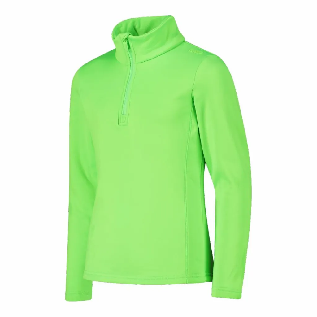 Mädchen Stretch Performance Stehkragenshirt mit kurzem Reißverschluss>CMP New