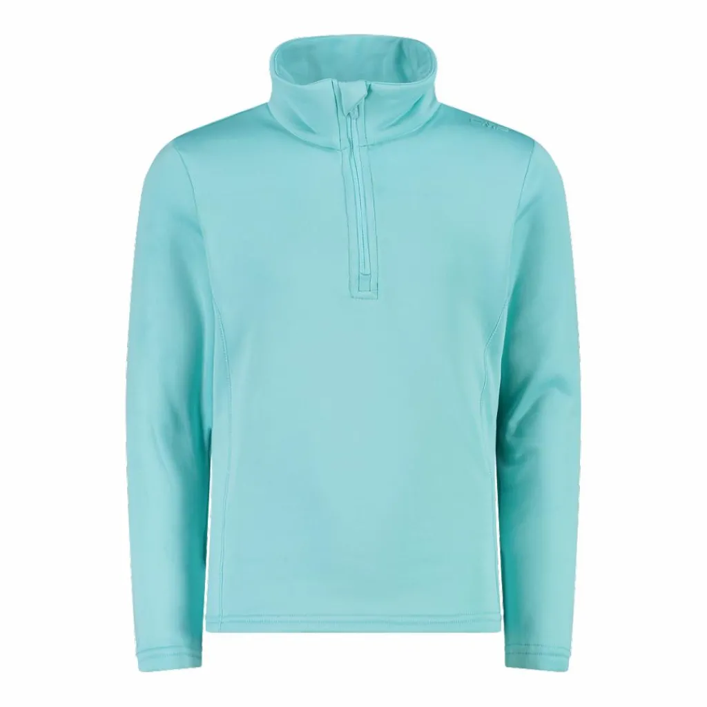 Mädchen Stretch Performance Stehkragenshirt mit kurzem Reißverschluss>CMP New