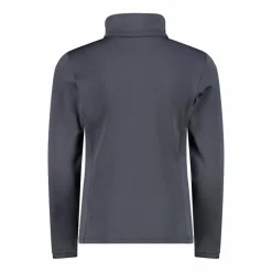 Mädchen Stretch Performance Stehkragenshirt mit kurzem Reißverschluss><noscript><img width=