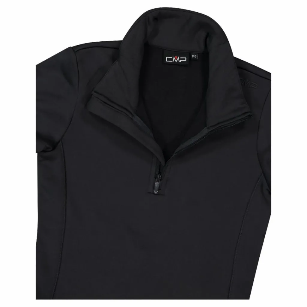 Mädchen Stretch Performance Stehkragenshirt mit kurzem Reißverschluss>CMP New
