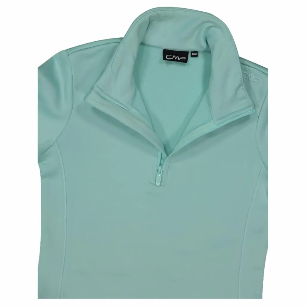 Mädchen Stretch Performance Stehkragenshirt mit kurzem Reißverschluss>CMP New