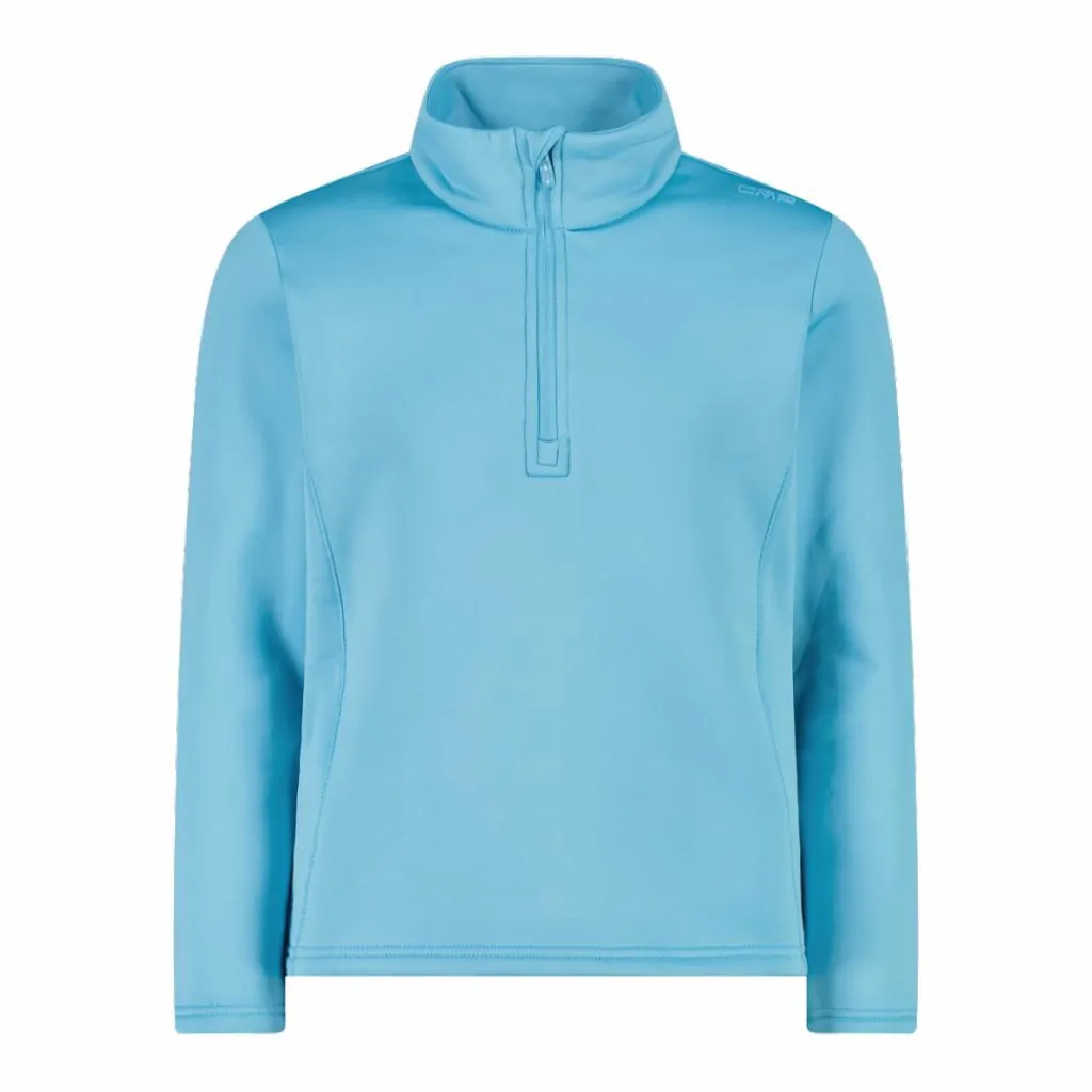 Mädchen Stretch Performance Stehkragenshirt mit kurzem Reißverschluss>CMP New