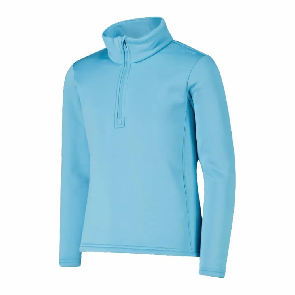 Mädchen Stretch Performance Stehkragenshirt mit kurzem Reißverschluss>CMP New