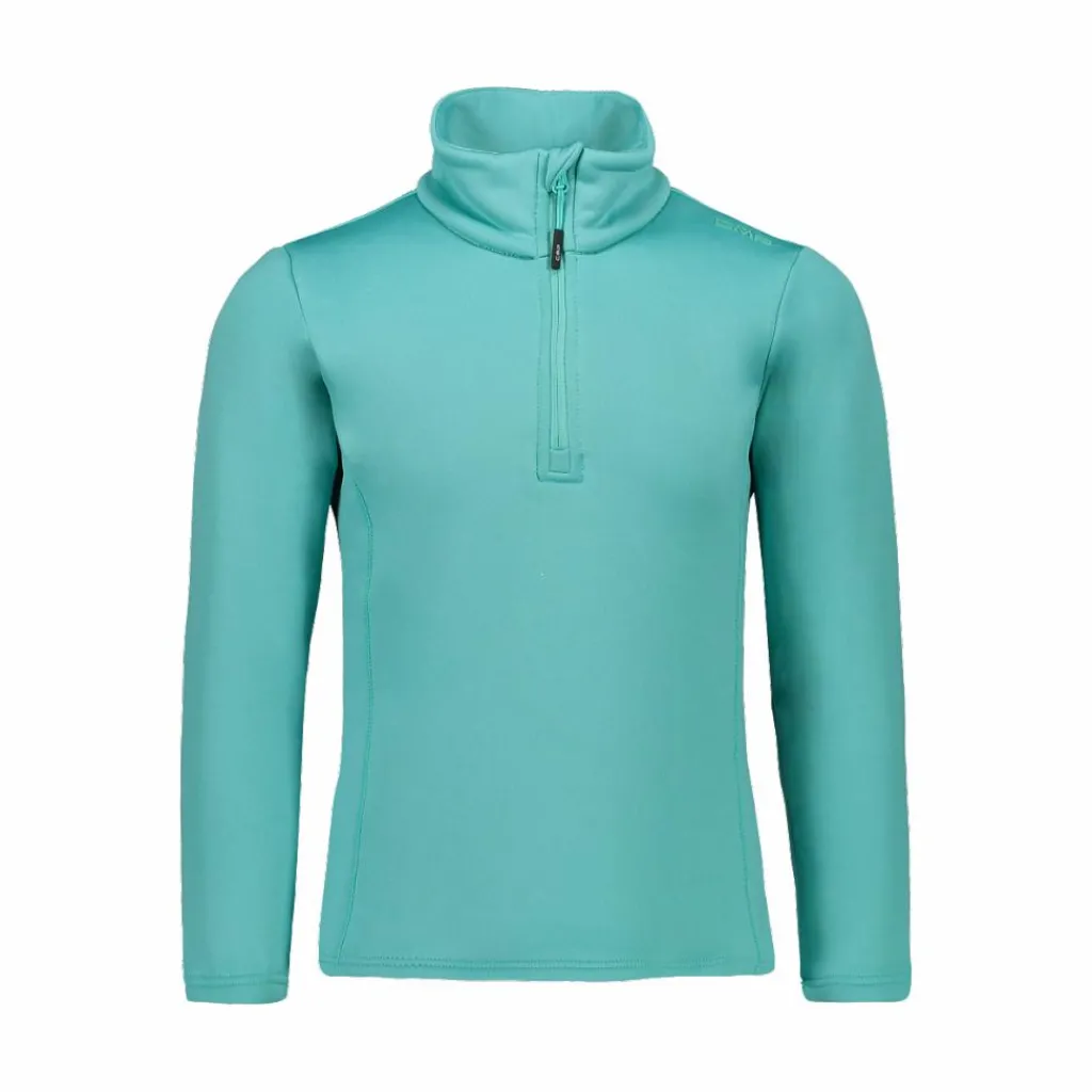 Mädchen Stretch Performance Stehkragenshirt mit kurzem Reißverschluss>CMP New