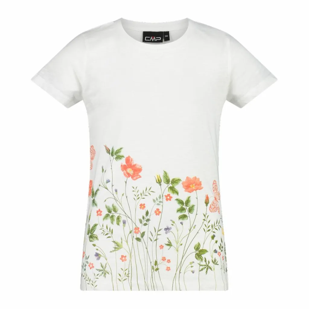 Mädchen T-Shirt aus Baumwoll Slub-Jersey>CMP