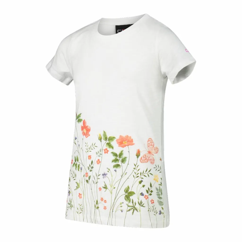 Mädchen T-Shirt aus Baumwoll Slub-Jersey>CMP