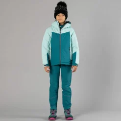 Mädchen-Hose aus Stretch-Polyester><noscript><img width=