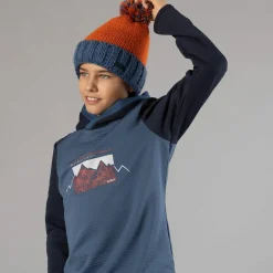 Mädchen/Jungen-Strickmütze><noscript><img width=