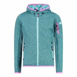 Mädchen-Sweatshirt mit Kapuze aus Knit Tech Fleece><noscript><img width=