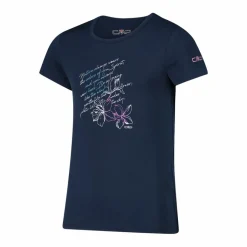Mädchen-T-Shirt aus Funktionsgewebe mit Print vorne><noscript><img width=