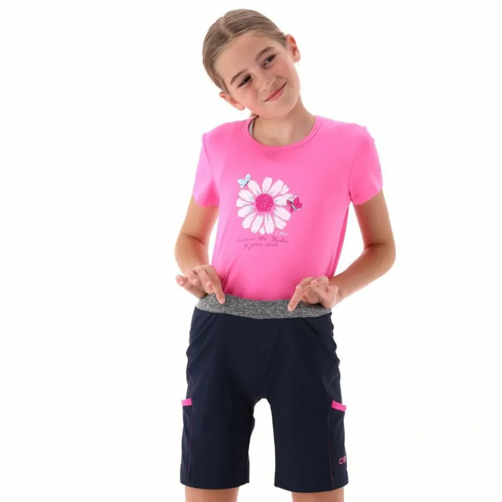 Mädchen-Wanderbermuda aus leichtem Stretch-Polyester>CMP Discount