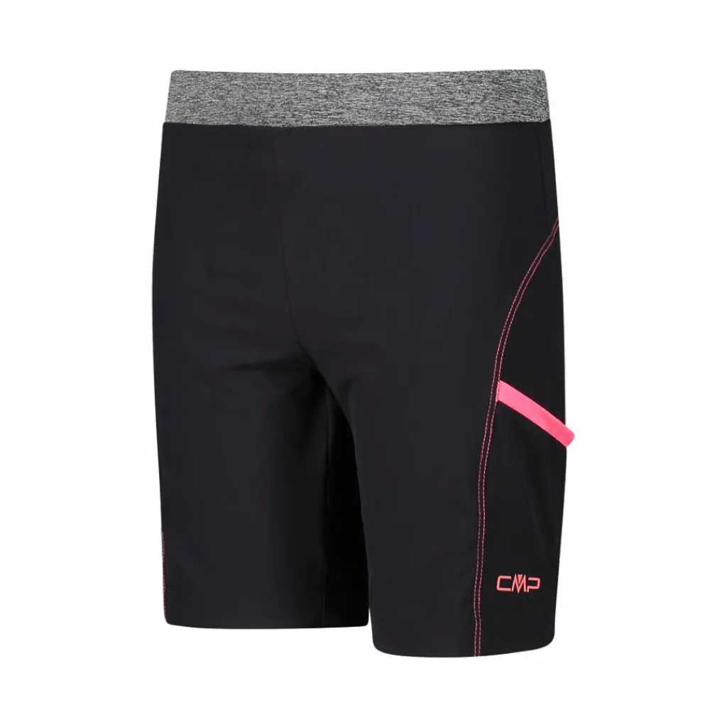 Mädchen-Wanderbermuda aus leichtem Stretch-Polyester>CMP Discount