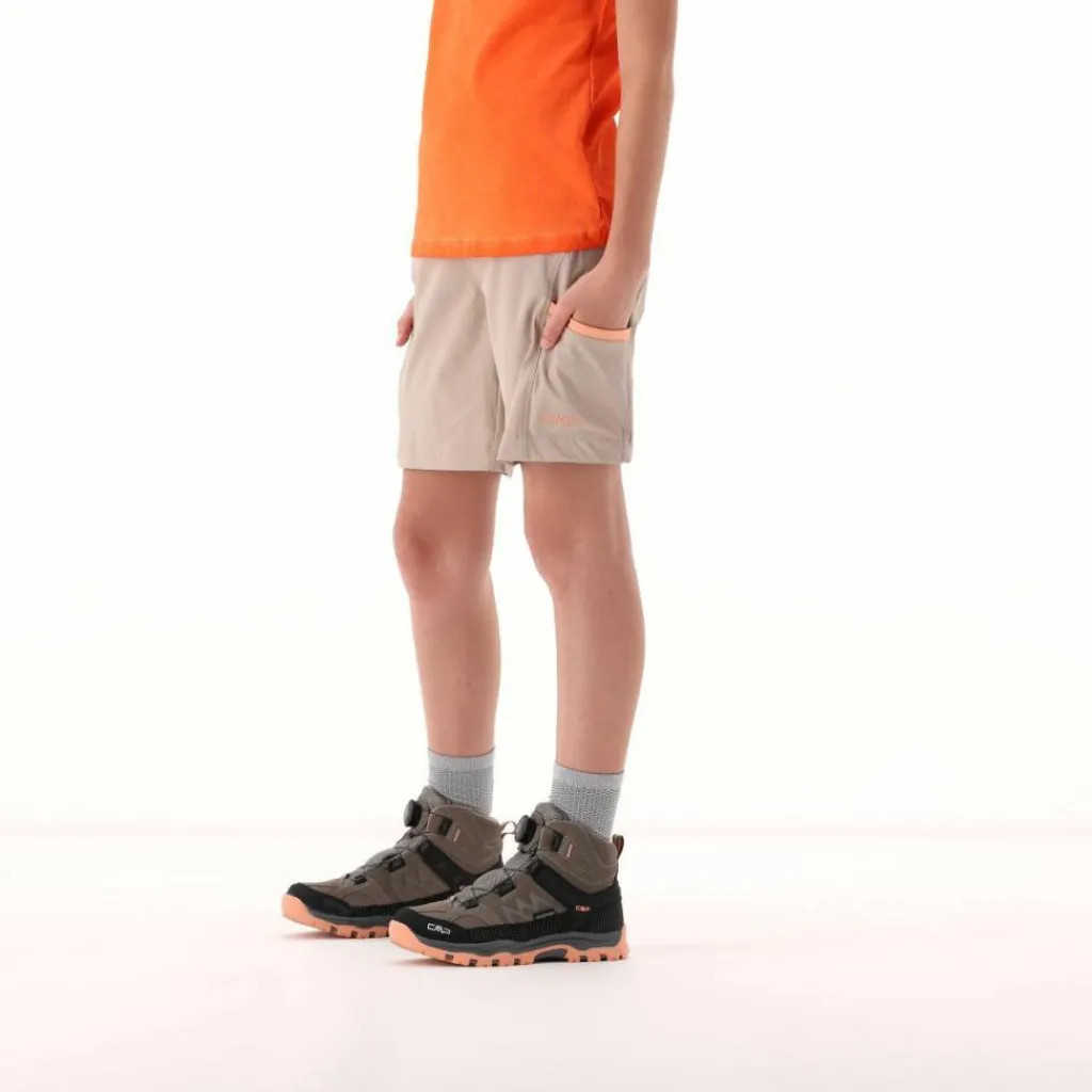 Mädchen-Wanderbermuda aus leichtem Stretch-Polyester>CMP Discount