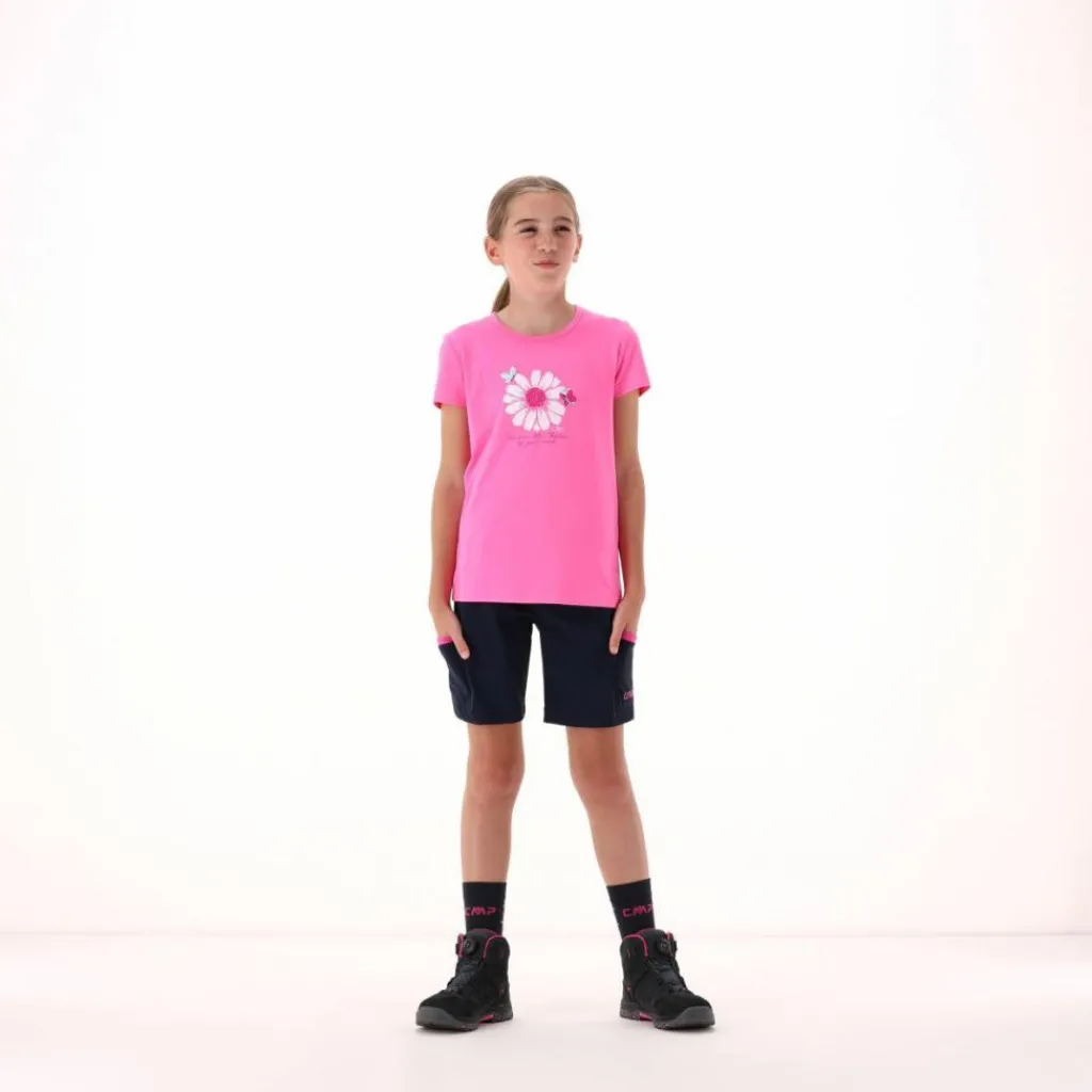 Mädchen-Wanderbermuda aus leichtem Stretch-Polyester>CMP Discount