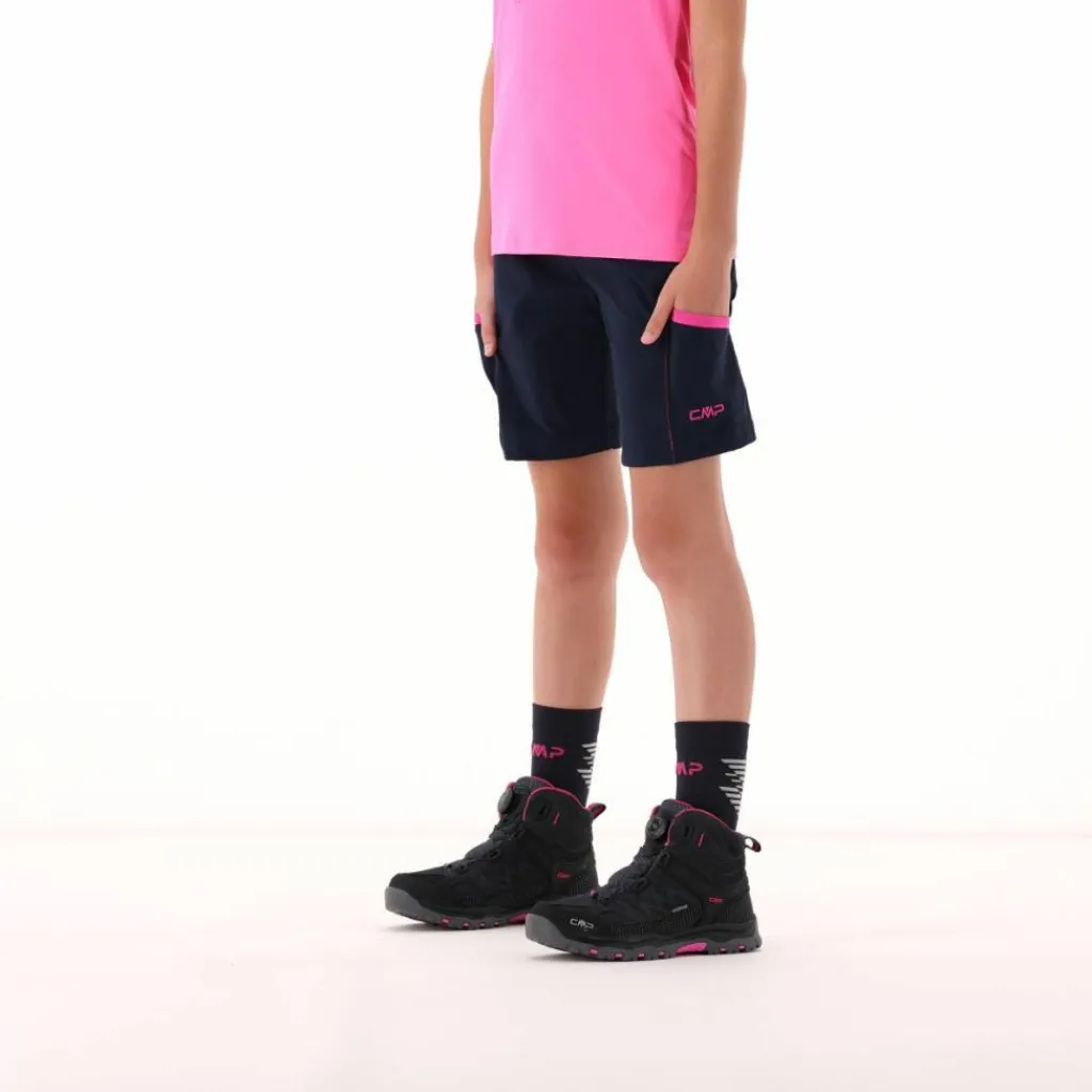 Mädchen-Wanderbermuda aus leichtem Stretch-Polyester>CMP Discount
