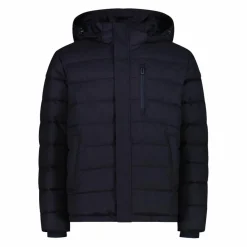Melierte gepolsterte Herrenjacke mit Kapuze mit Sorona>CMP New