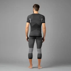 Men's seamless thermal base layer t-shirt><noscript><img width=