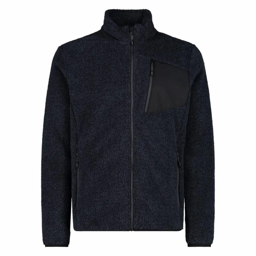 Mélange-HighLoft-Fleece für Herren mit hitzeversiegelter Tasche>CMP Sale