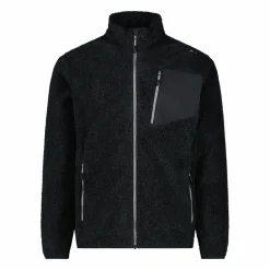 Mélange-HighLoft-Fleece für Herren mit hitzeversiegelter Tasche><noscript><img width=