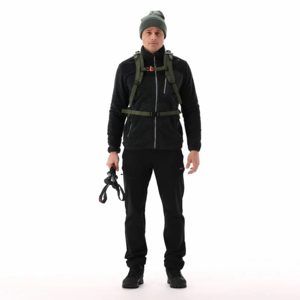Mélange-HighLoft-Fleece für Herren mit hitzeversiegelter Tasche>CMP Sale