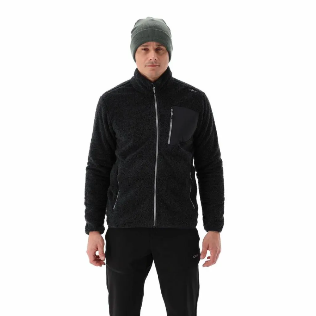 Mélange-HighLoft-Fleece für Herren mit hitzeversiegelter Tasche>CMP Sale