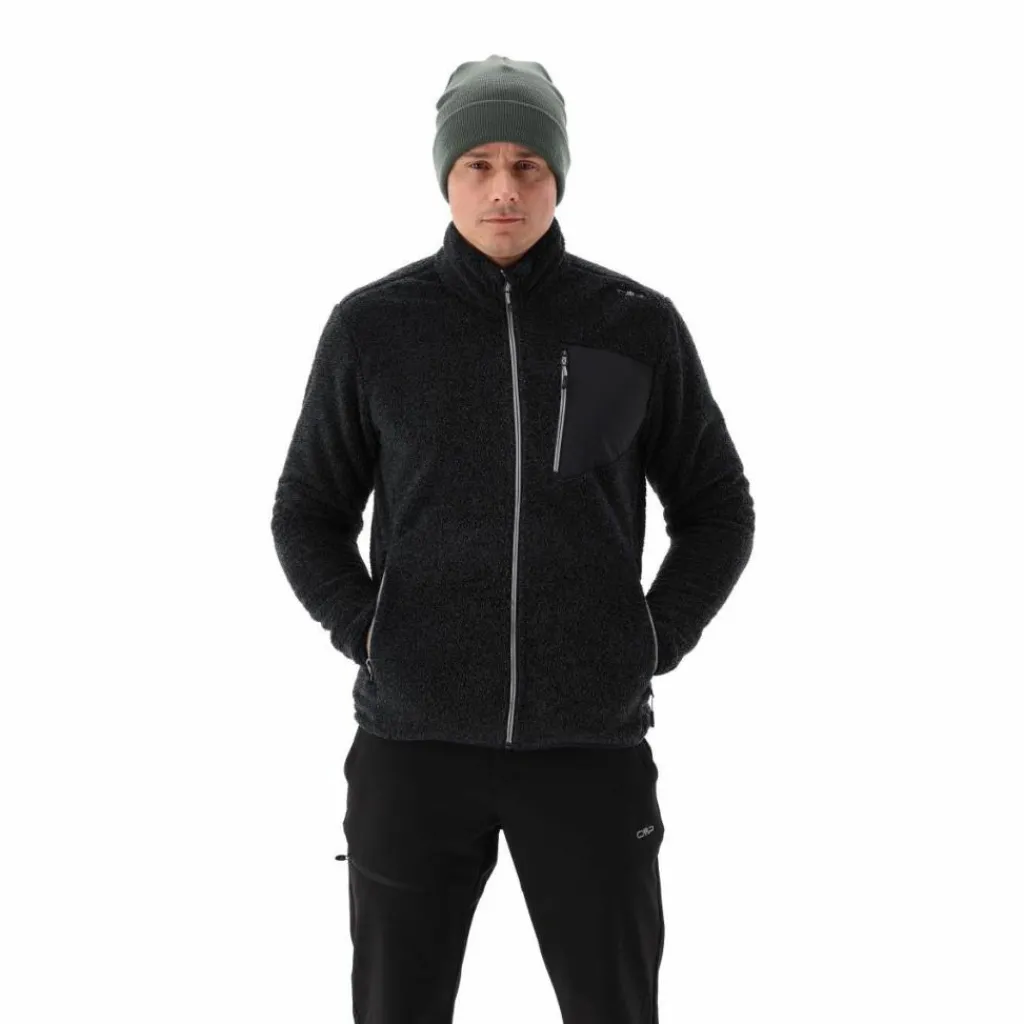 Mélange-HighLoft-Fleece für Herren mit hitzeversiegelter Tasche>CMP Sale