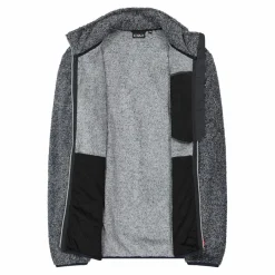 Mélange-HighLoft-Fleece für Herren mit hitzeversiegelter Tasche><noscript><img width=