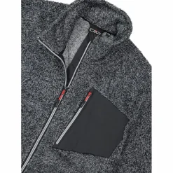 Mélange-HighLoft-Fleece für Herren mit hitzeversiegelter Tasche><noscript><img width=
