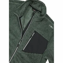 Mélange-HighLoft-Fleece für Herren mit hitzeversiegelter Tasche><noscript><img width=