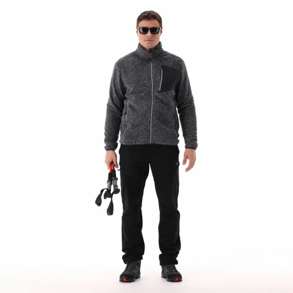 Mélange-HighLoft-Fleece für Herren mit hitzeversiegelter Tasche>CMP Sale