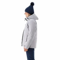 Multifunktionale Damenjacke mit abnehmbarer Innenschicht mit Kapuze><noscript><img width=