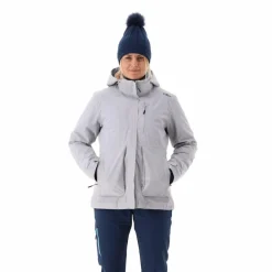 Multifunktionale Damenjacke mit abnehmbarer Innenschicht mit Kapuze><noscript><img width=