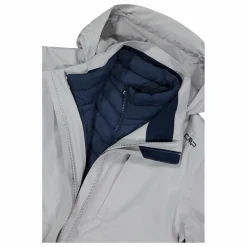 Multifunktionale Damenjacke mit abnehmbarer Innenschicht mit Kapuze><noscript><img width=