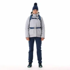 Multifunktionale Damenjacke mit abnehmbarer Innenschicht mit Kapuze><noscript><img width=