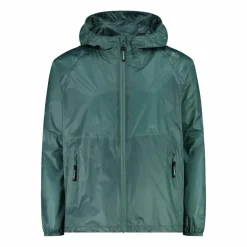 Regenjacke mit fest angebrachter Kapuze für Mädchen>CMP Online