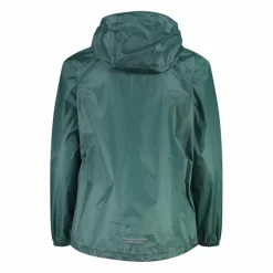 Regenjacke mit fest angebrachter Kapuze für Mädchen>CMP Online