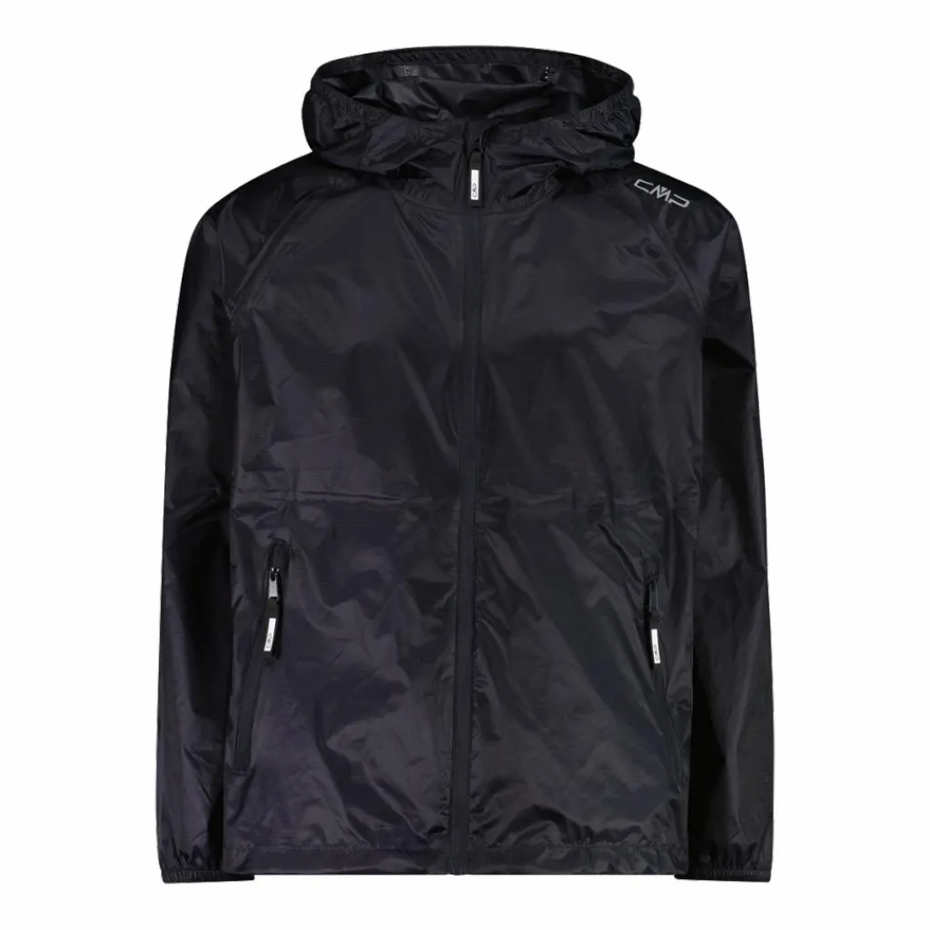 Regenjacke mit fest angebrachter Kapuze für Mädchen>CMP Online